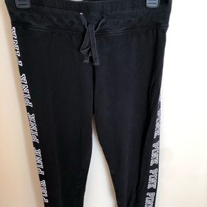 Black and white leggings from PINK